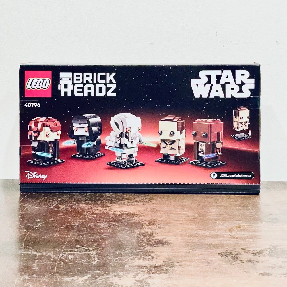 Lego 40796 Star Wars Revenge of the Sith Heroes & Villains Brickheadz NIB - Picture 2 of 14